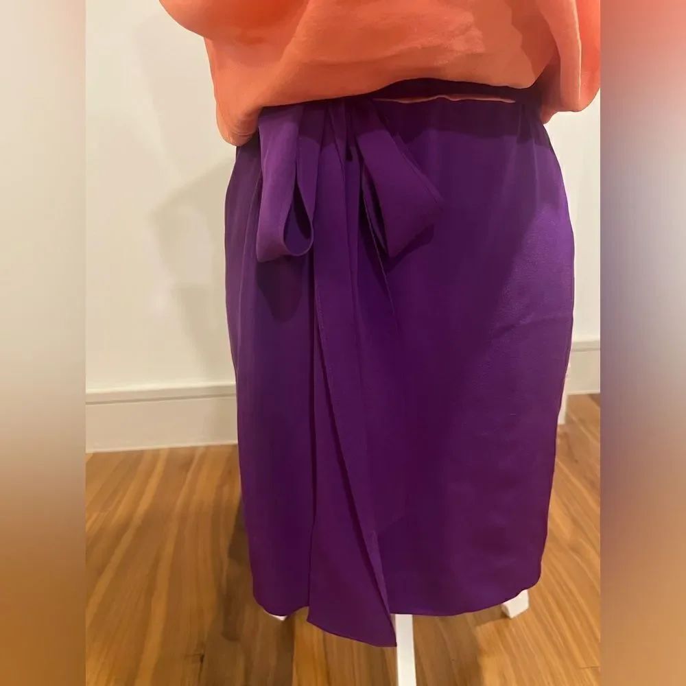 Diane Von Furstenberg color block dress size 4 - Picture 6 of 11